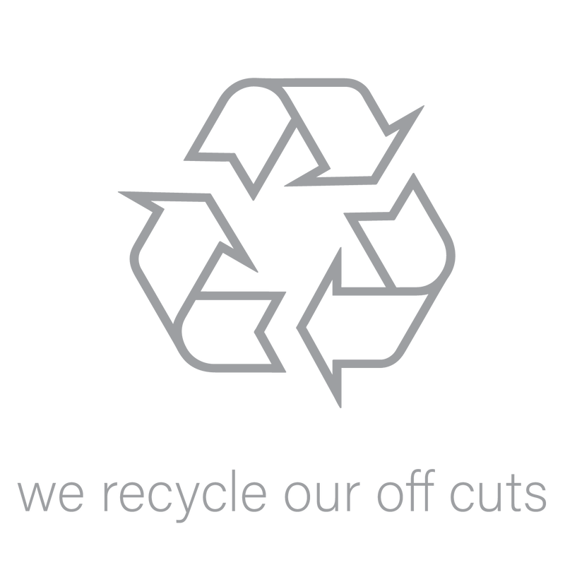 recycled off cuts